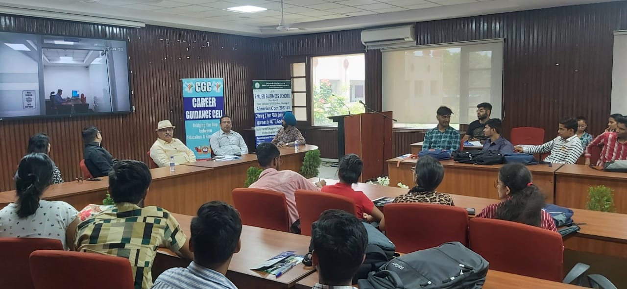 Admission Outreach at Sanatam Dharma College, Ambala Cantt., Haryana, May 13, 2022, Admission Team, PML SD Business School