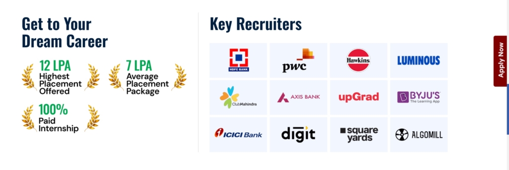 Our Prominent Recruiters